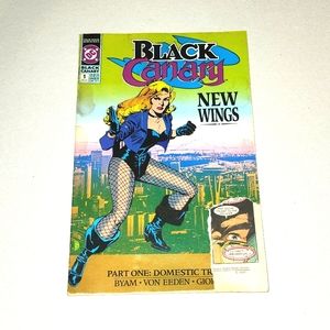 🎁FREE W/ ANY ORDER DC black canary comic book nov 1991